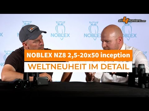 YouTube Video von all4shooters - Präsentation des neuen NOBLEX Zielfernrohrs NZ8 2,5-20x50 inception